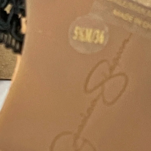 Jessica Simpson Stretch Crochet Slide Sandals size 5.5 - Picture 5 of 12